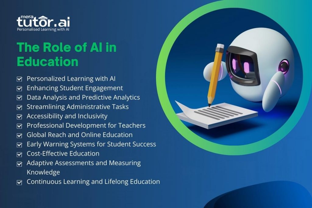 Role of AI in Education Blog MeraTutor.AI 2