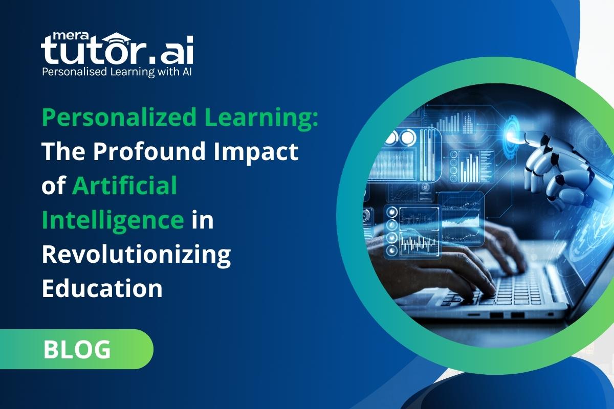 Role of AI in Education Blog MeraTutor.AI