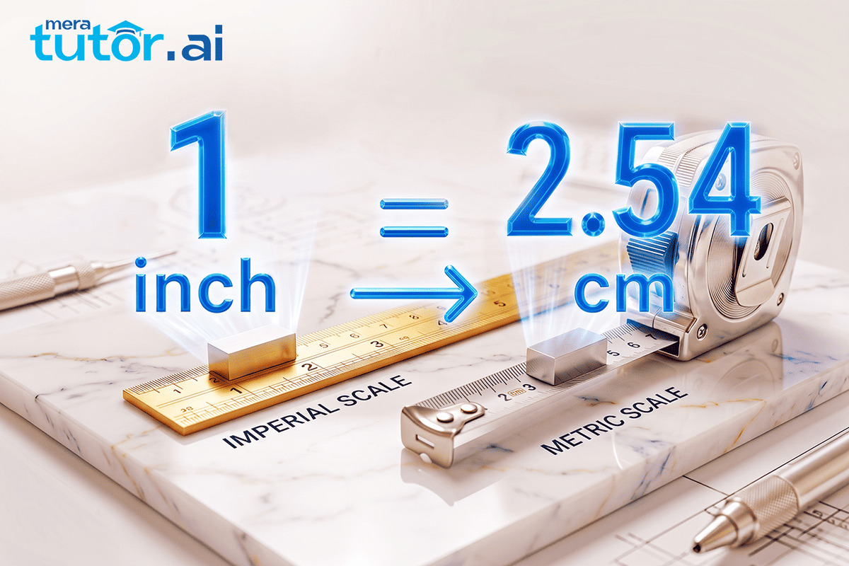 How to Convert Inches to Centimeters: Easy Guide & Formula 2 Inches to centimeters formula infographic showing centimeters equals inches times 2.54