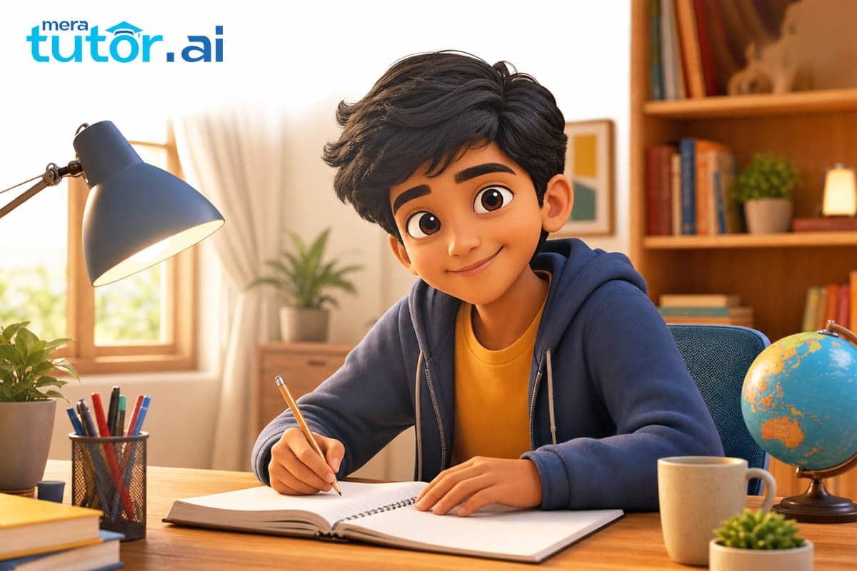 Student practicing an expression using letter numbers class 7 worksheet at home